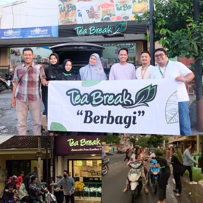 Tea Break Berbagi Takjil Gratis